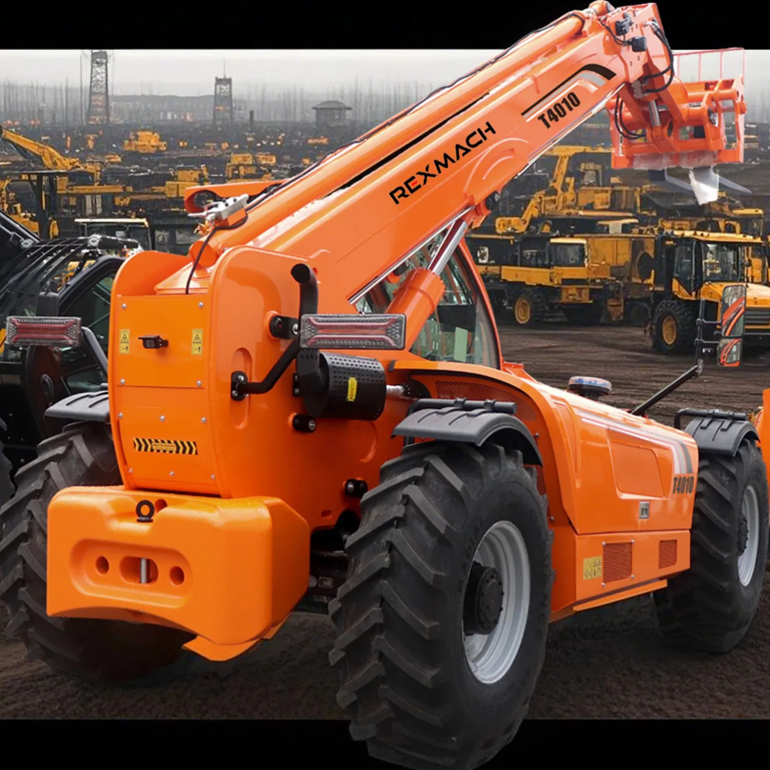Manitou Forklift Telescopic Handler Telehandler with 7m/10m/14m/18m Lifting Height with 4 Tons