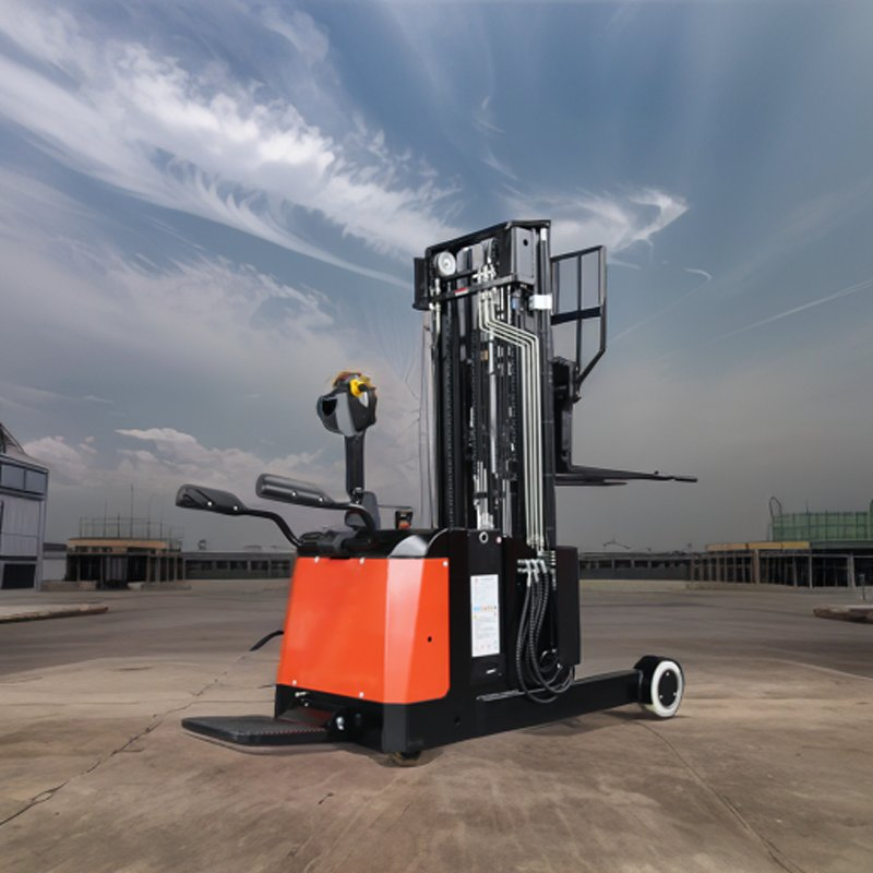 Wholesale Lift Height 3m 4m Electric Full Warehouse 1.2/1.5 Ton Reach Truck Forklift