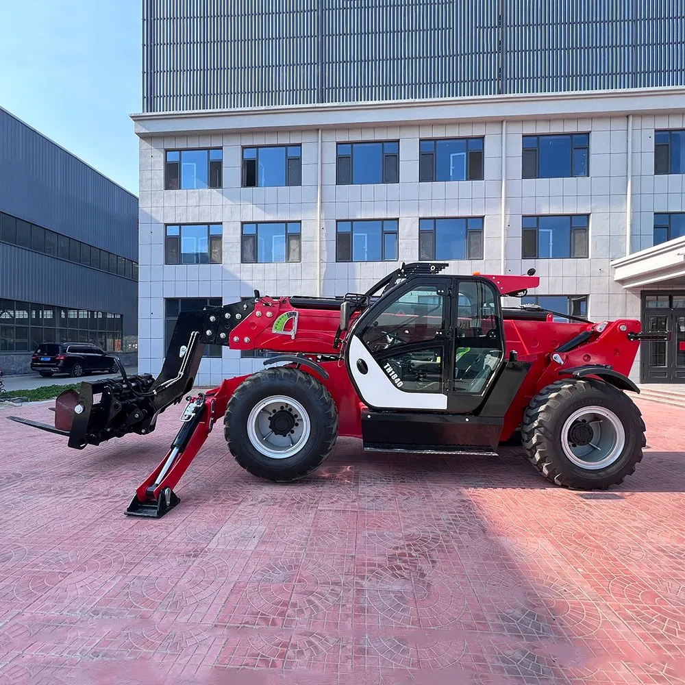 Hot Selling Best Price CE/EPA Certified Telehandler Mini Backhoe Telescopic Arm Forklift 4 Tons Telehandler 18m Lifting Telescopic Forklift