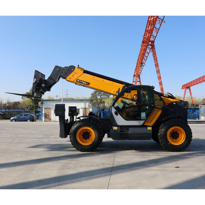 Top Brand 13m 3.5 Ton Telescopic Handler Side Loader Forklift Telehandler