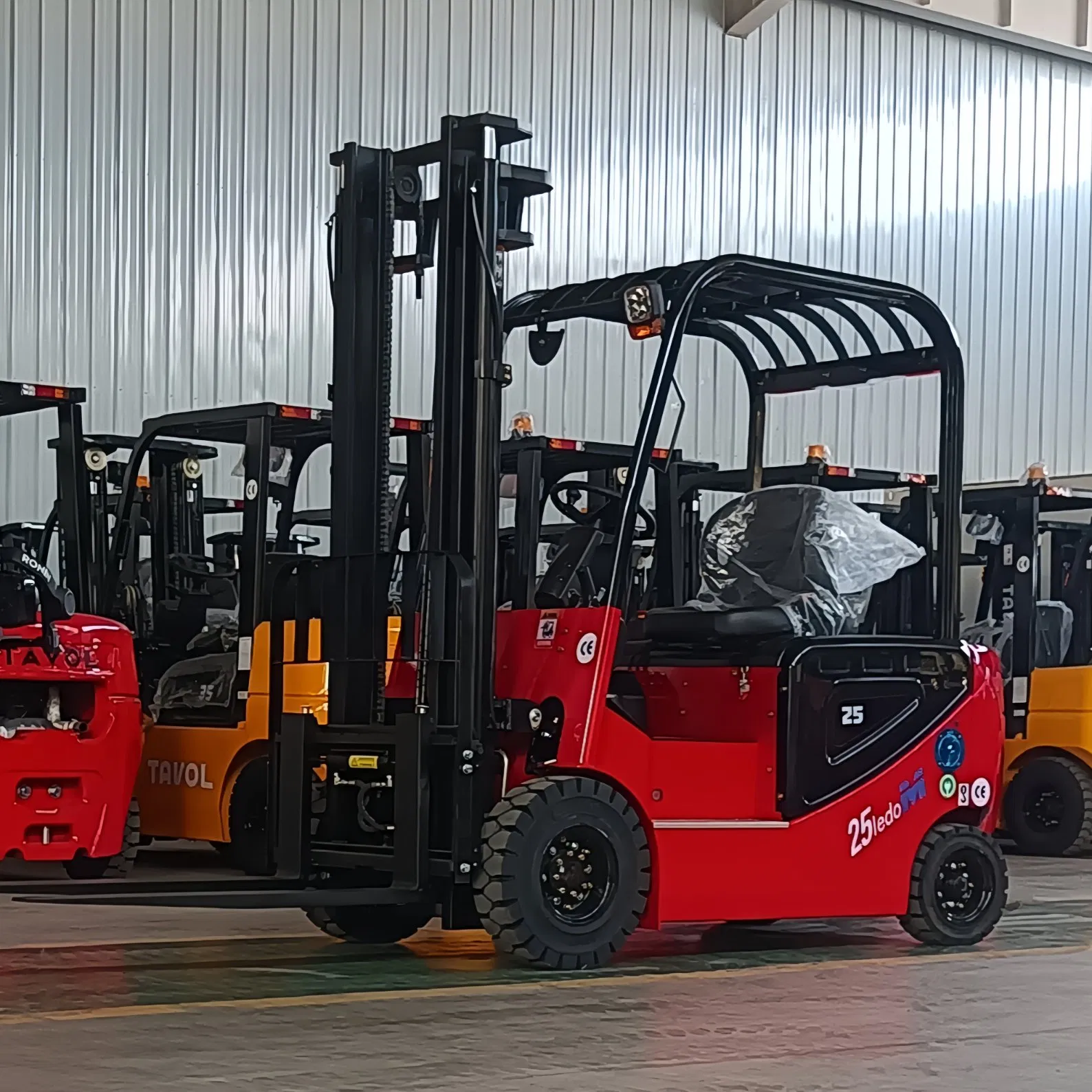 Mini Small Loader Multi-Ton Electric Forklift Truck 1ton 1.5ton 2ton 2.5 Ton for Warehouse Cargo Handling