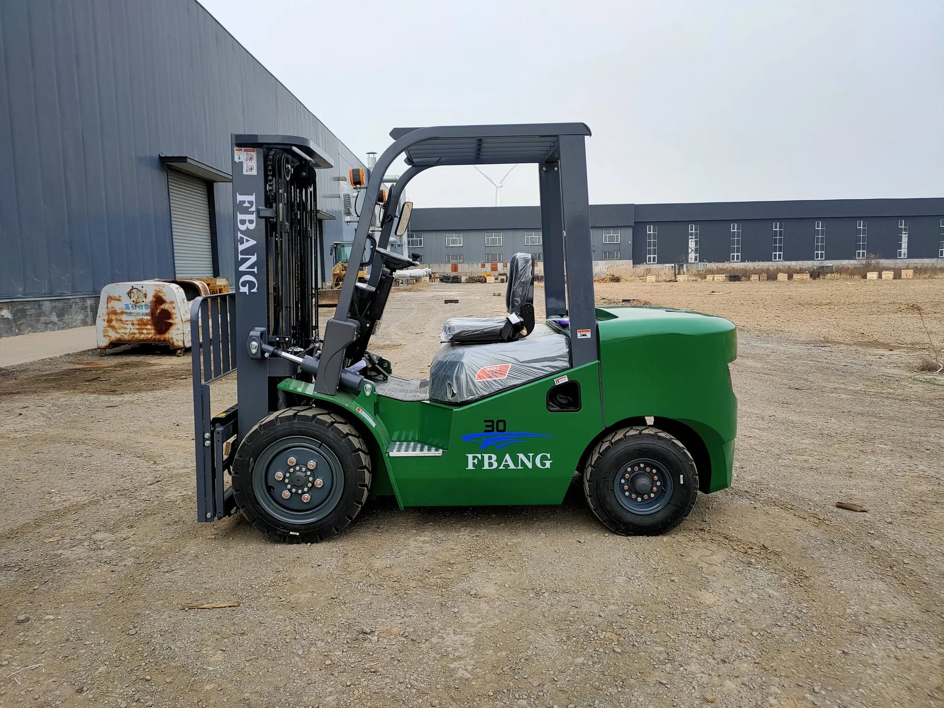 Forklift Side View