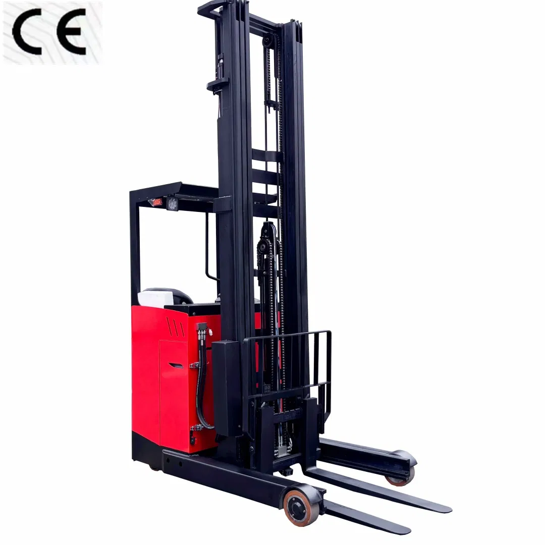 CE ISO SGS 2ton10m Sit Warehouse Electric Reach Truck Forklift