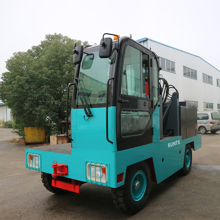 Runtx 3ton Electric Forklift Side Loading Forklift Side Loader Forklift for Sale