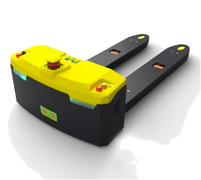 China 1 Ton Automated Guided Pallet Truck Forklift Agv for Warehouse and Factory and Supermarket with Good Price