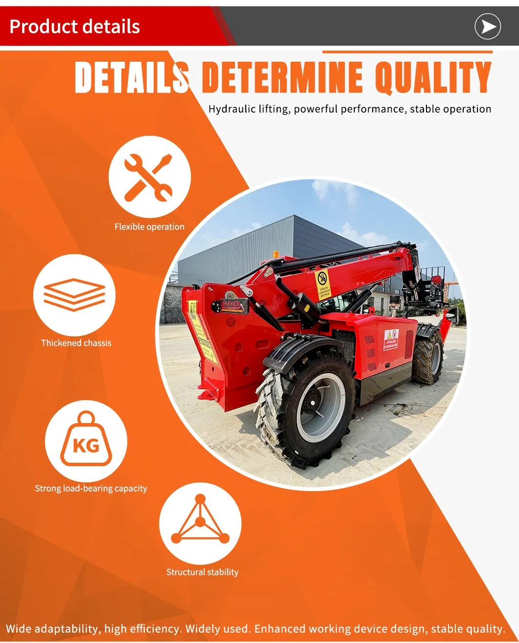 Telehandler Detail 1