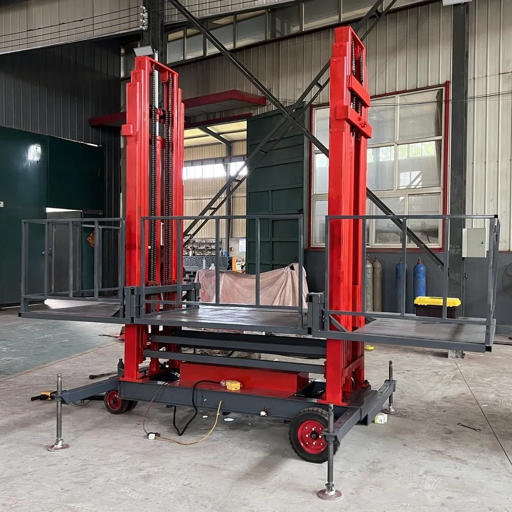 Man-up Aerial Order Picker for High-Level Storage Warehouse Facilities