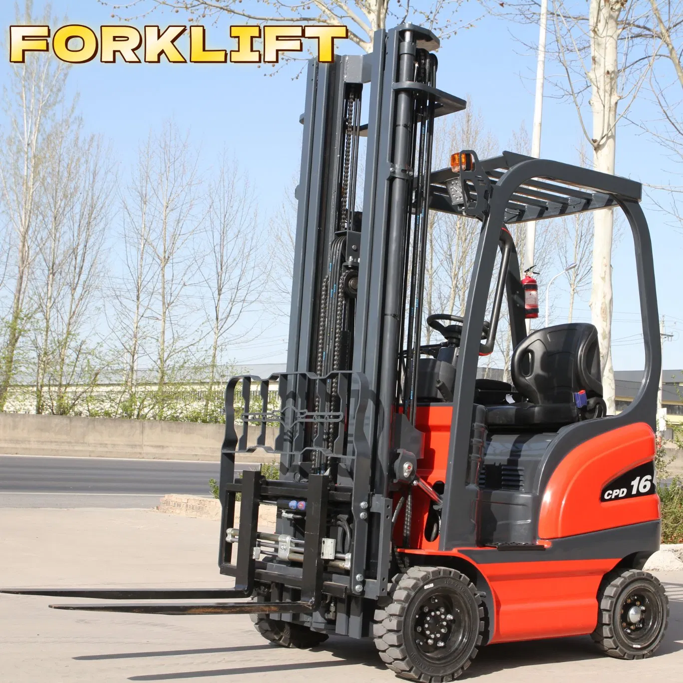 Hot Fwd Lead-Acid Battery Truck Fork Lift Electric Short Wheelbase Electric Pallet Truck with Automatic Braking System