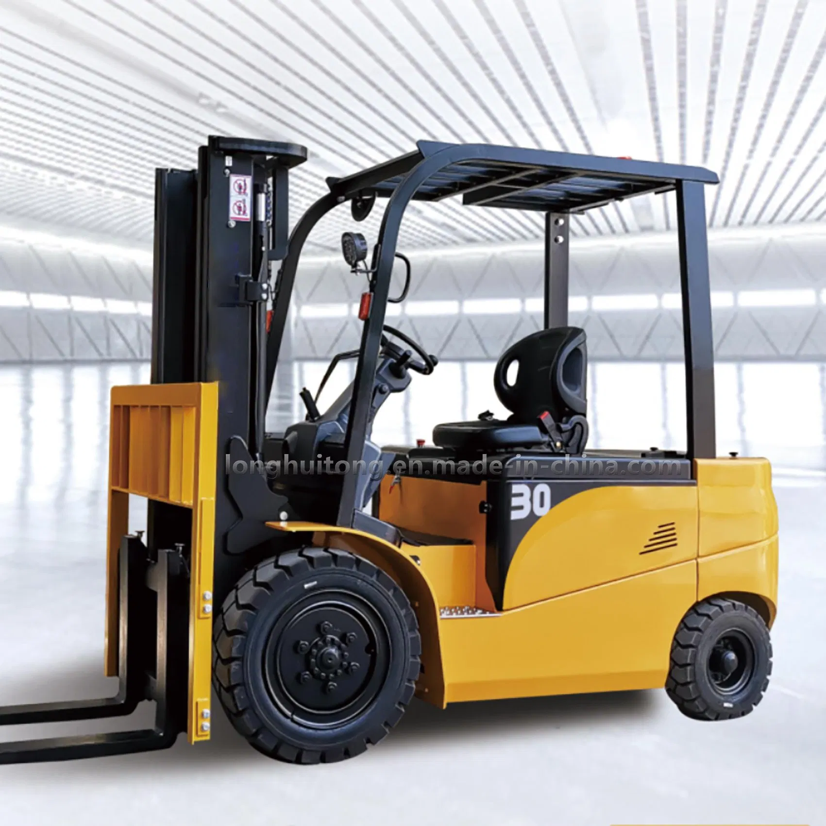 Lead-Acid Battery Forklift with 1 Seat and 15km/H Speed