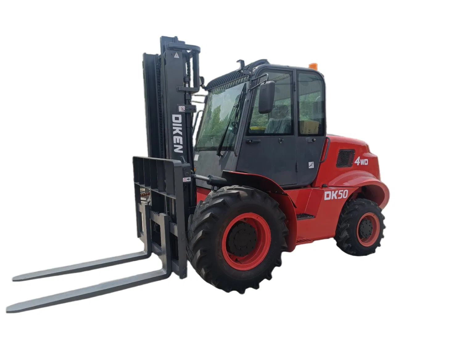 5ton/5000kg All Four Wheel Drive 4X4wd Rough Terrain off Road Forklifts