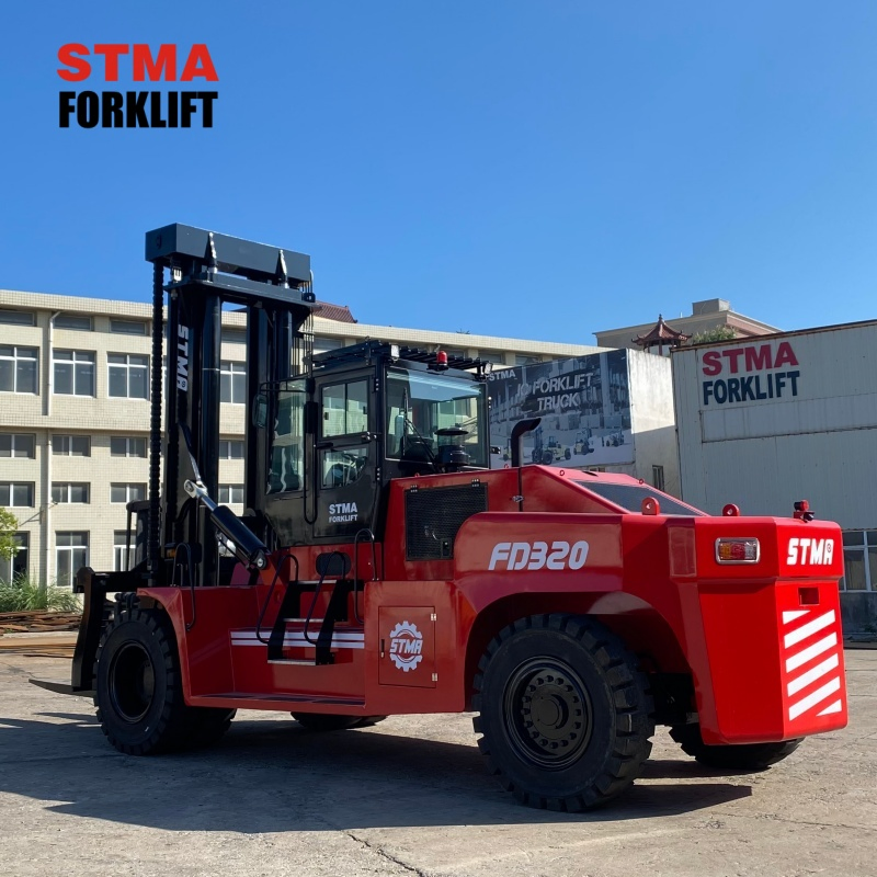 Stma Heavy Duty Diesel Forklift Truck Carretilla Elevadora 40 Toneladas 30 Tons 32 Ton 35 Ton