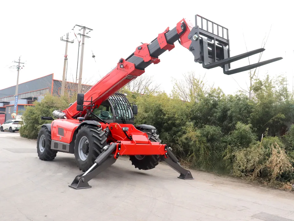 Telehandler in Action