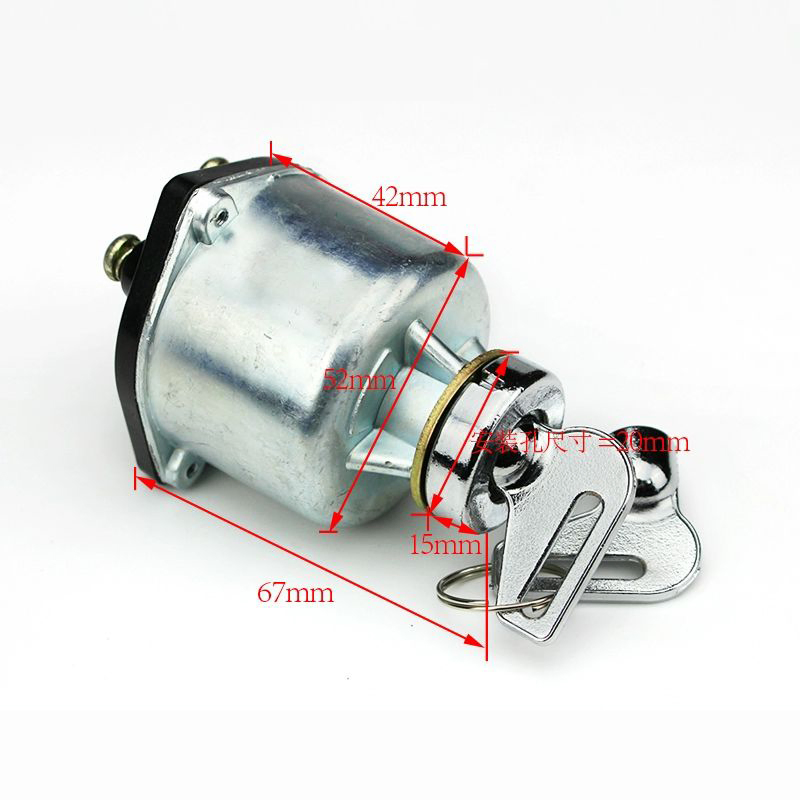 Forklift Spare Parts Key Switch Ignition Lock for Hangcha 20-30h