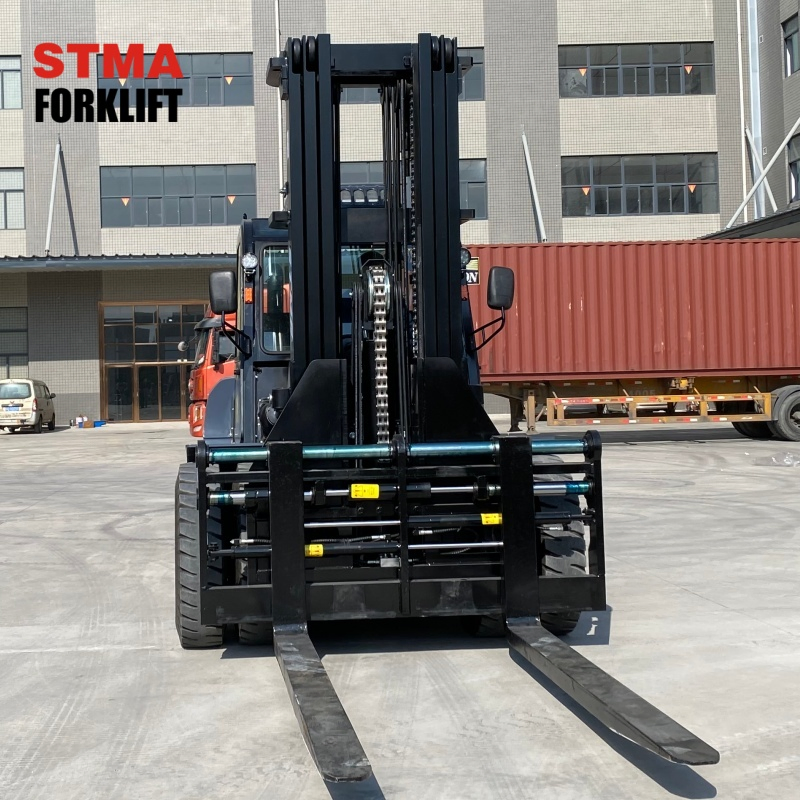 Stma Manual Heavy Duty Forklifts Diesel 12 Tonne 12000kg Forklift with EPA Engine