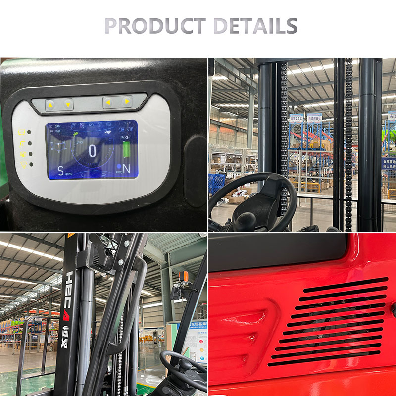 Heca Direct Deal\Lithium\ Lead-Acid Battery\1-6 Ton\Wholesale\Mini\Small Electric Forklift with Zapi Controller