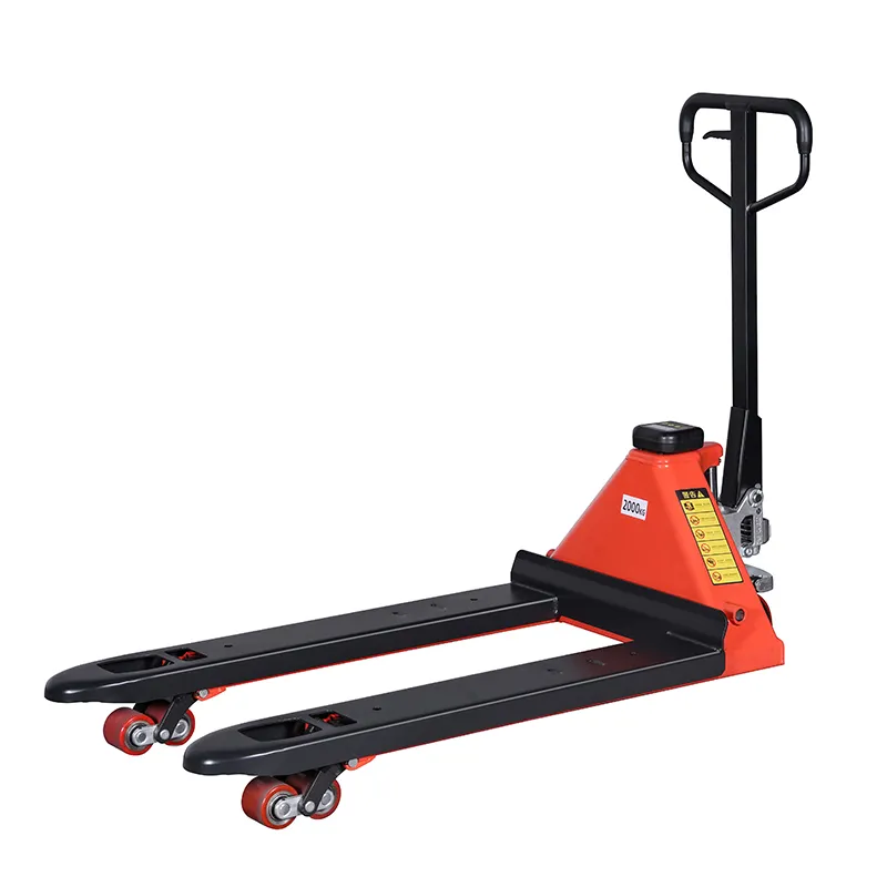 Heavy-Duty Pallet Truck Detail