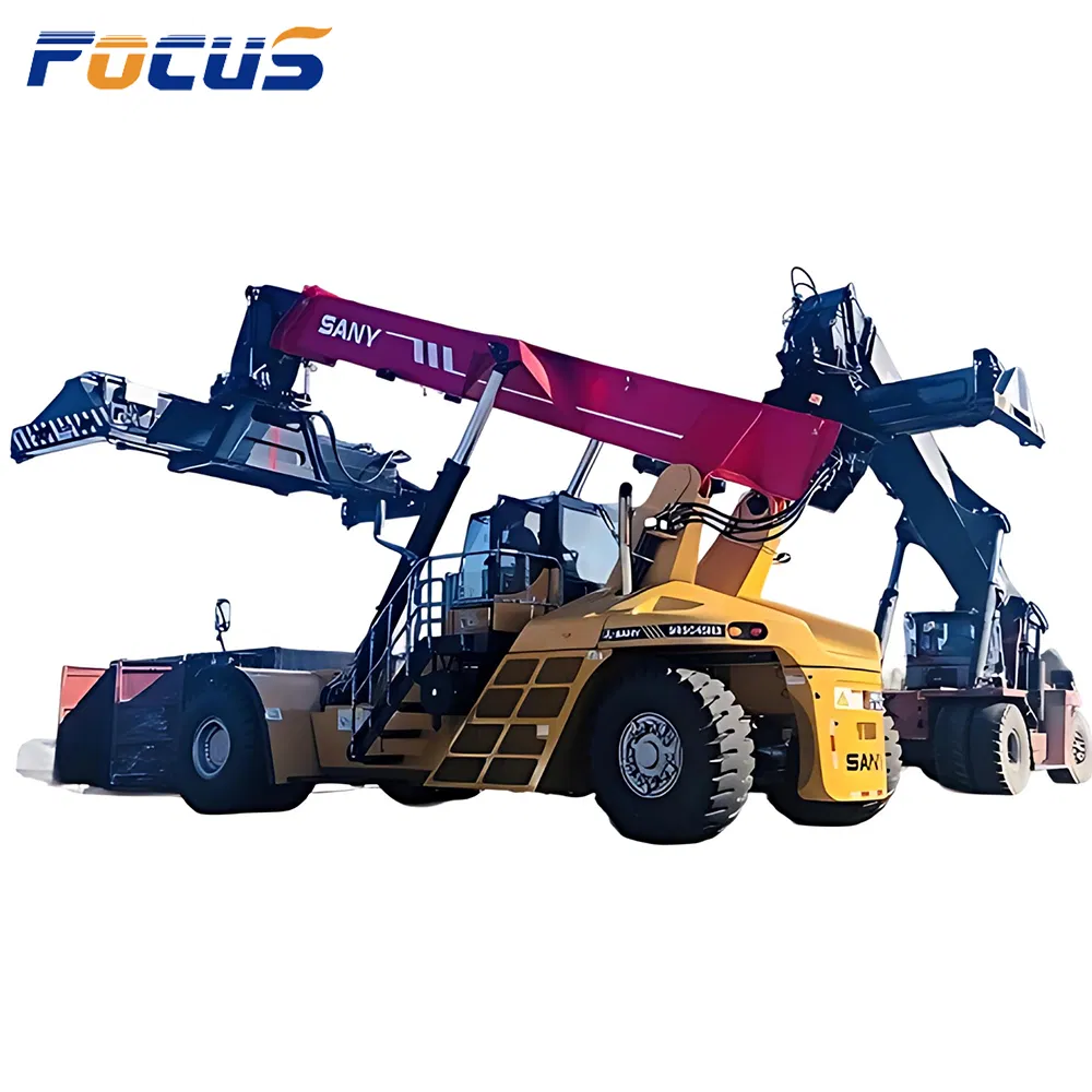 Reach Stacker Port Machinery Used for Intermodal Yards Compact Design &amp; Tight Spaces Reach Stacker and Container Handlers