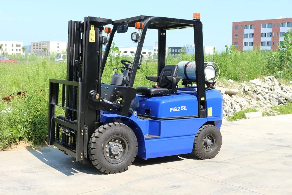 Gasoline LPG Forklift View 2