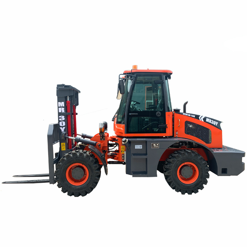 CE Approved 4WD 3.5ton Rough Terrain Forklift for Sale