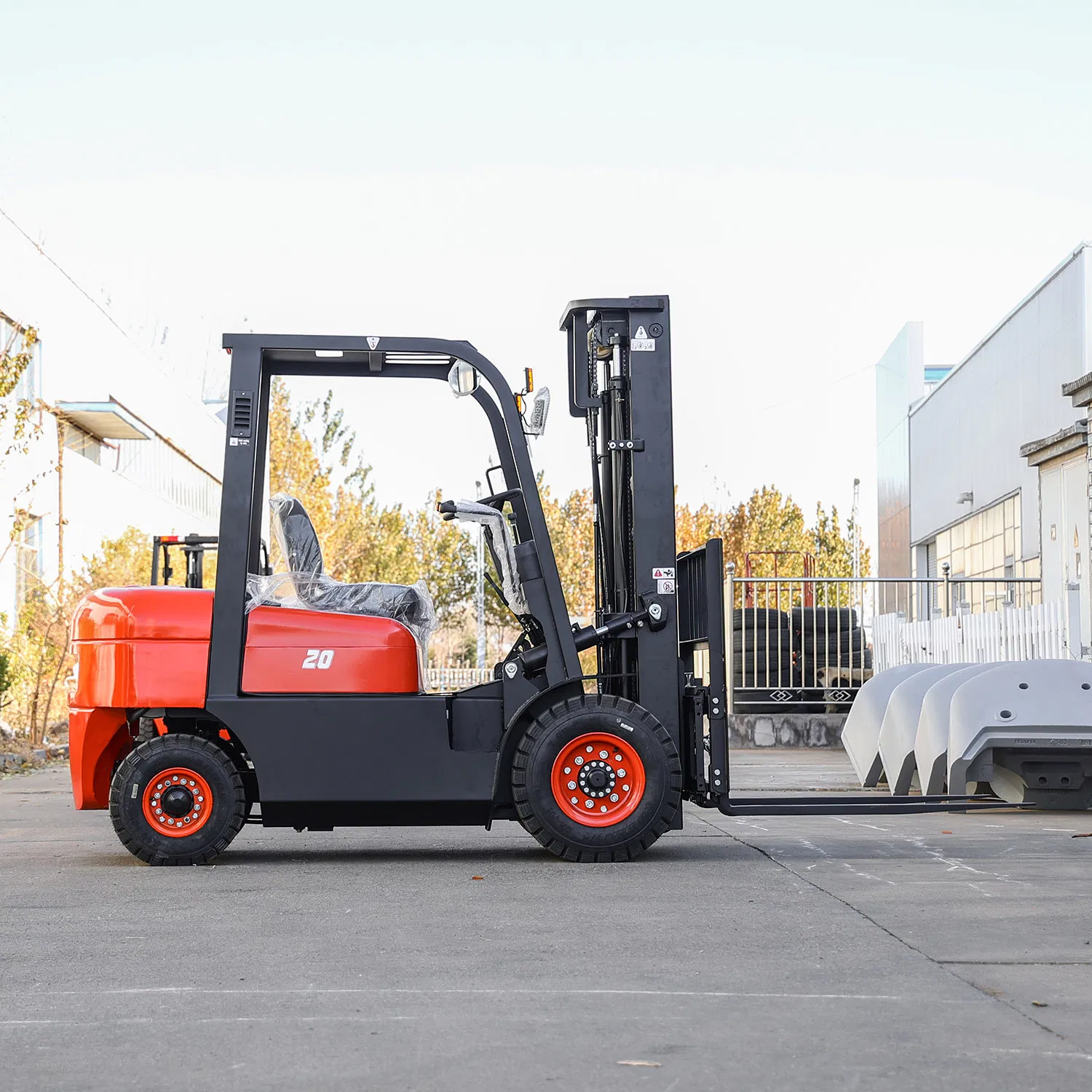 Diesel Telehandler Forklift Telescopic 3000kg, 3500 Kg