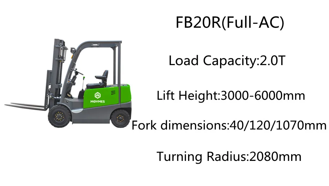 2.0 Ton Automated Forklift