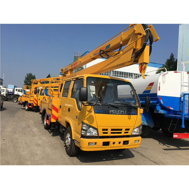 Isuzu 14m 16m 4X2 Aerial Work Platform Truck with Aerial Lifting Bucket