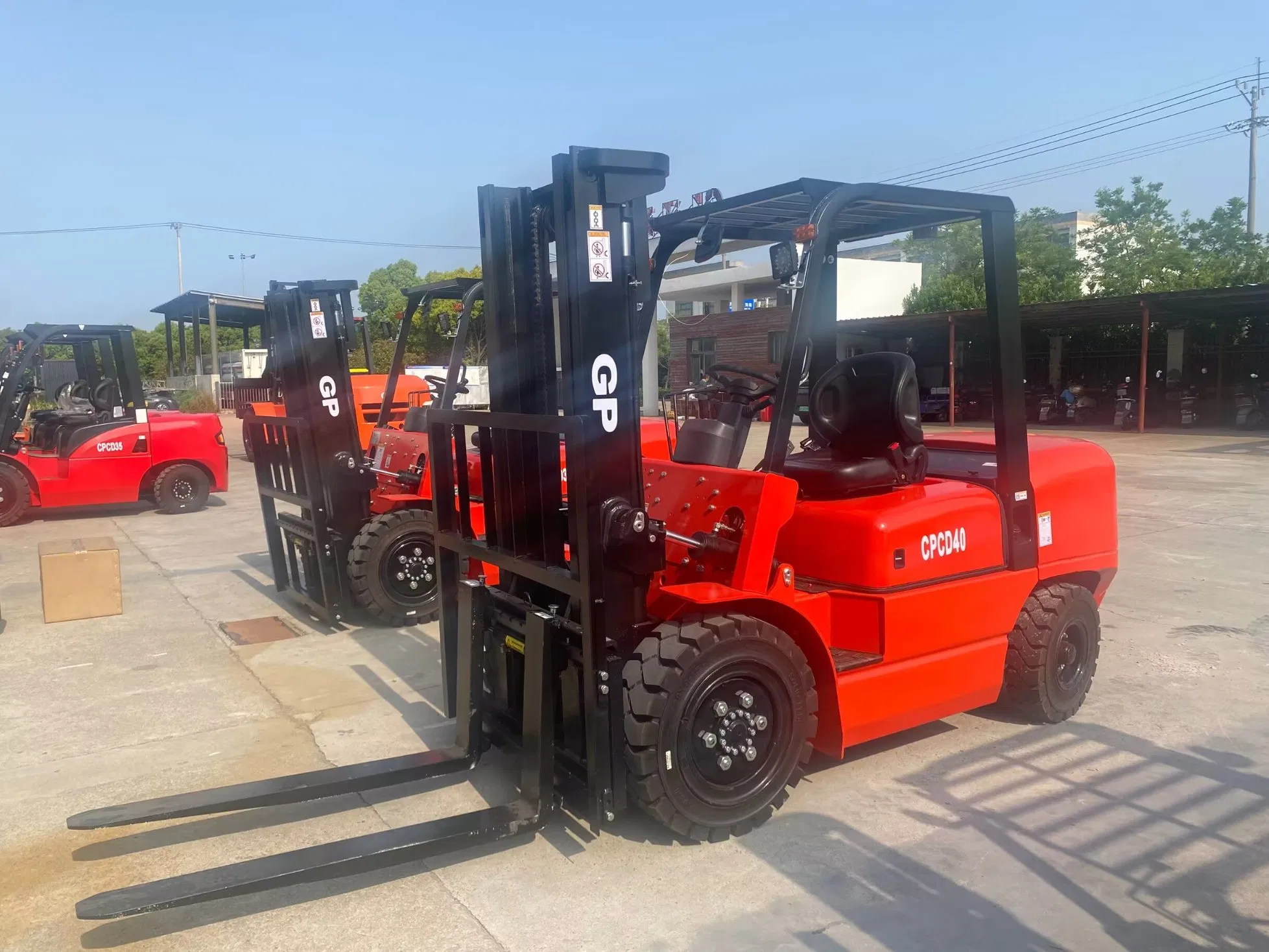 Free Shipping Forklift CE ISO Certificate Great Counterbalanced 4ton Cpcd30 Cpcd40 Diesel Forklift Truck with Best Price