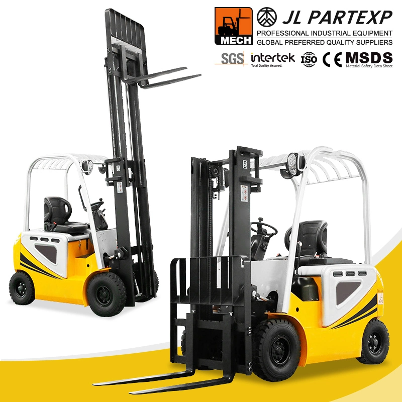 Mini Lithium/Lead Acid Battery Electric Forklift Carretilla Elevadora/Montacargas Manuales Truck with CE ISO Certification Factory Direct Sales
