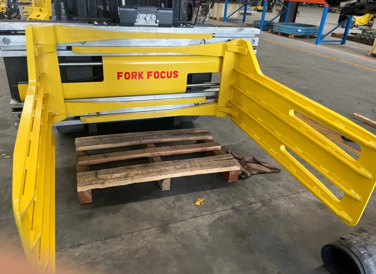 Forklift Attachment Spare Part 1.5-3 T Tobacco Bale Clamp with Sideshifter