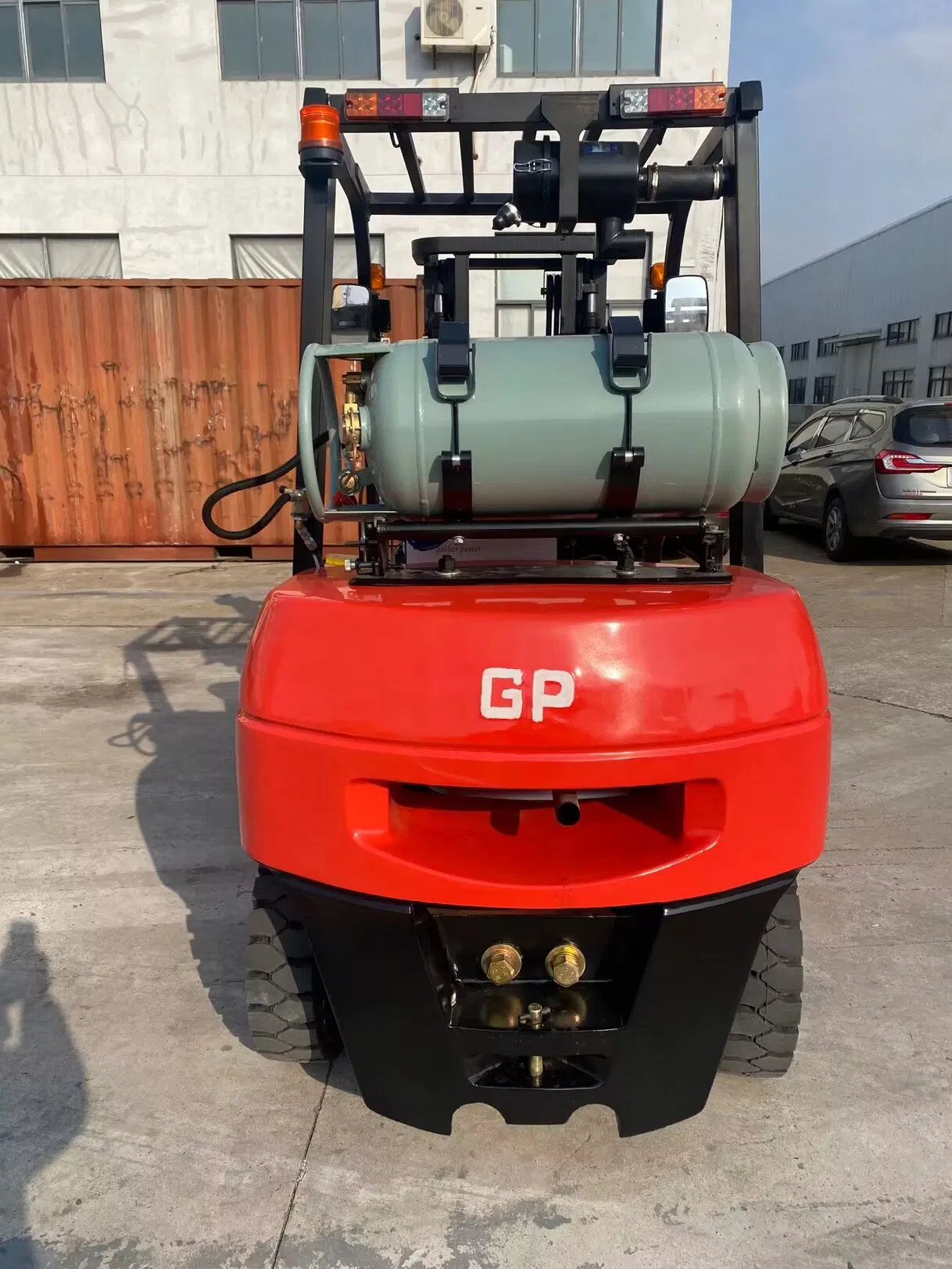 Rate Capacity 3t 3.5t Gasoline Engine Heavy Gp Standard Packing LPG Forklift Truck for Sale