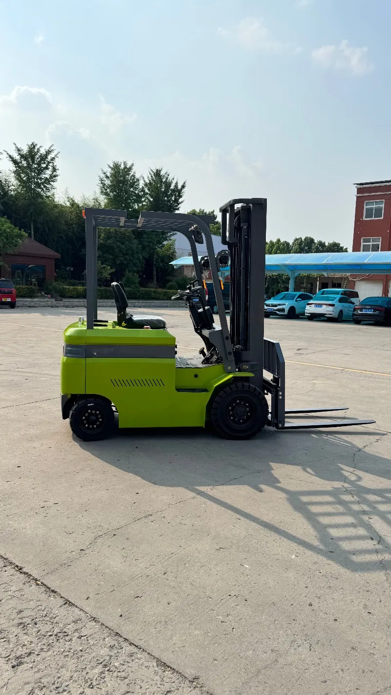 Compact Design 1930mm Turning Radius Narrow Aisle Warehouse Electric Forklift