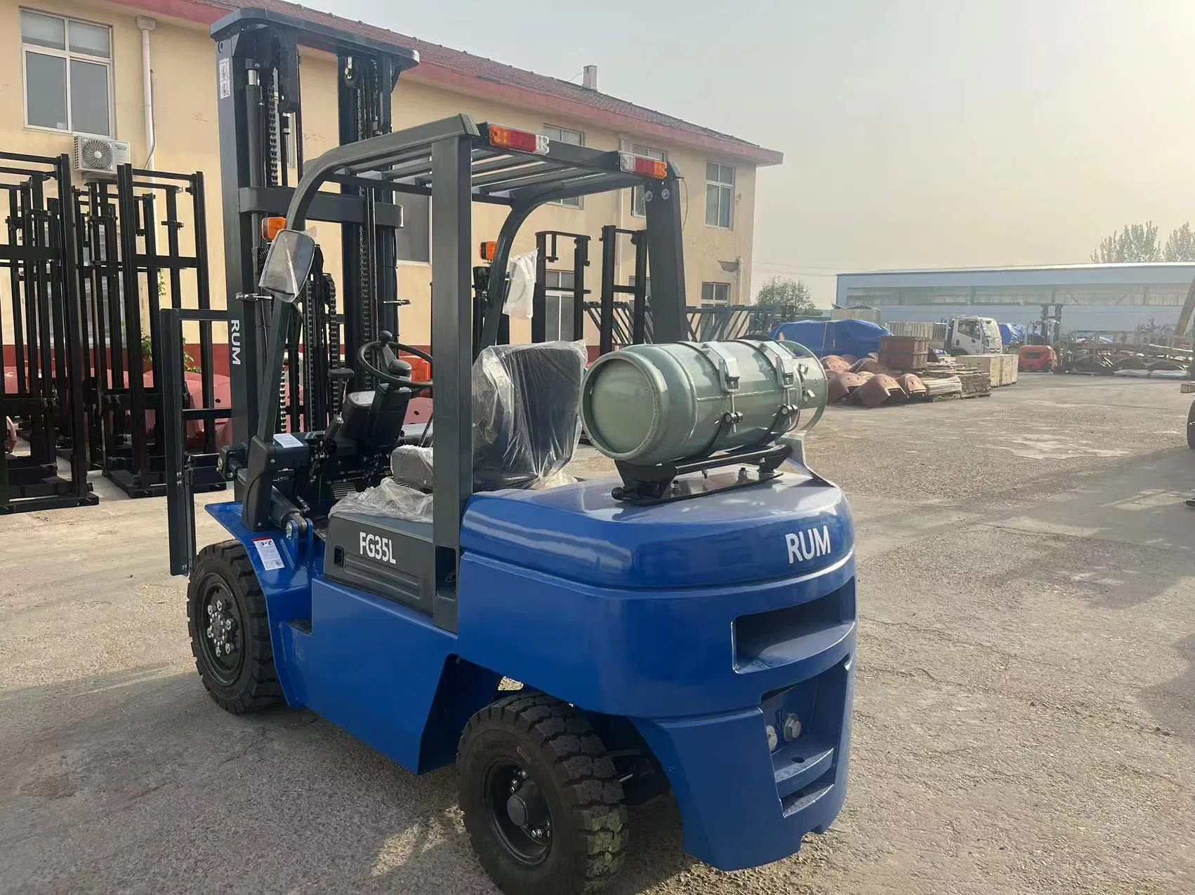LPG Gasoline Forklift Truck Fg35L 3.5t 3500kg Forklift Truck with Factory Price