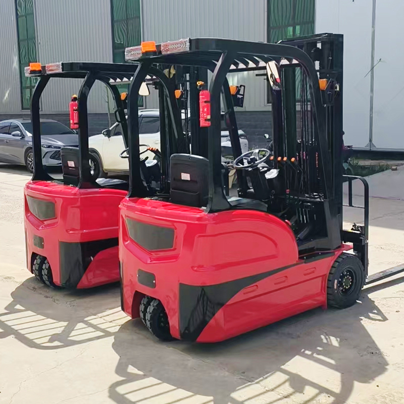 Free Shipping Three-Wheele Forklift ISO EPA CE 60V 0.5 Ton 1 Ton 1.5 Ton 2 Ton 5 Ton Mini Electric Forklifts Trucks Price Battery Forklift Electric