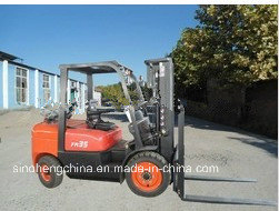 3.5 Tons Logistics Lifting Equipment Forklift Truck with LPG/Gas