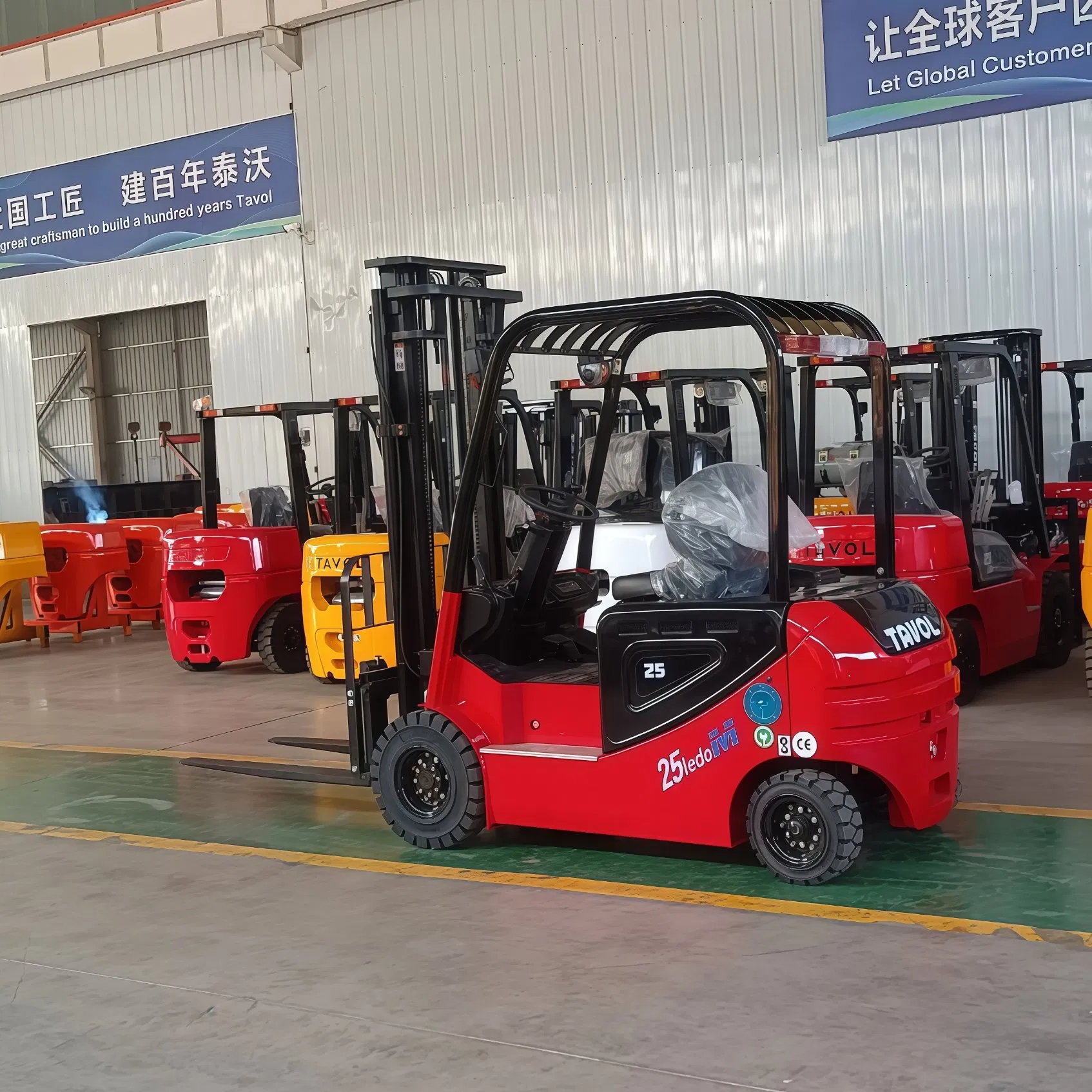 Mini Small Loader Multi-Ton Electric Forklift Truck 1ton 1.5ton 2ton 2.5 Ton for Warehouse Cargo Handling