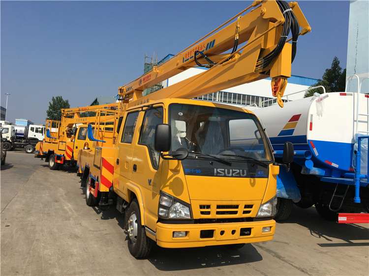 Isuzu 14m 16m 4X2 Aerial Work Platform Truck with Aerial Lifting Bucket