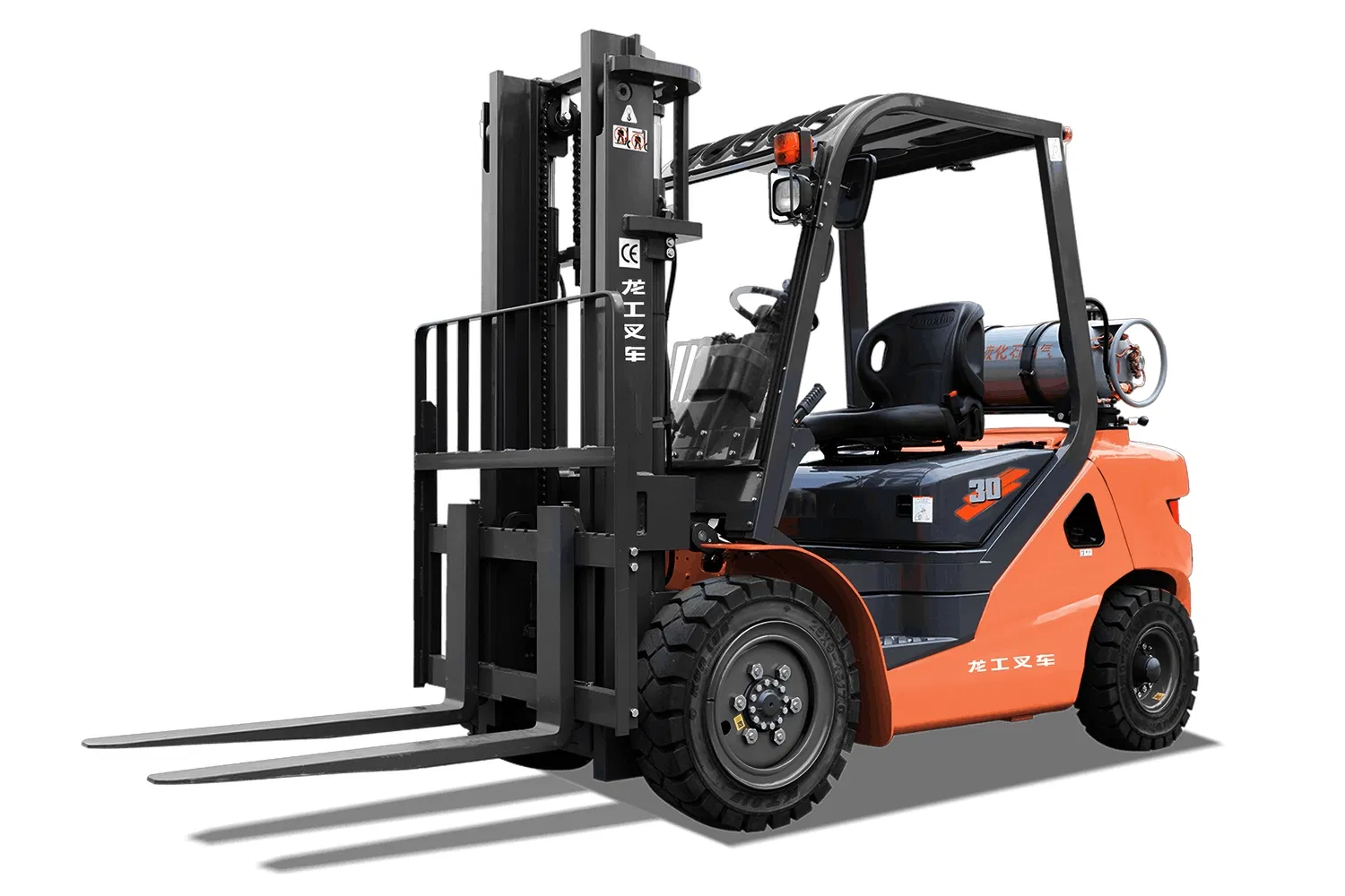 Engine-Selectable Heavy-Duty Industrial Diesel Forklift for Factory Workshops