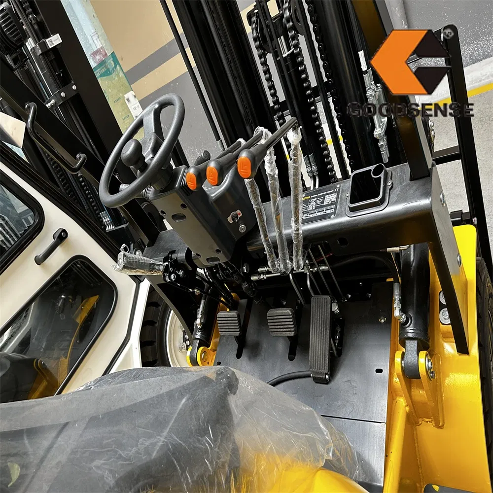 Goodsense Heavy Industry 1.5t 2.0t 3.0t 3.5t Lithium Battery Balanced Electric Side LPG Loader Forklift in Construction Site Logistics Cold Storage