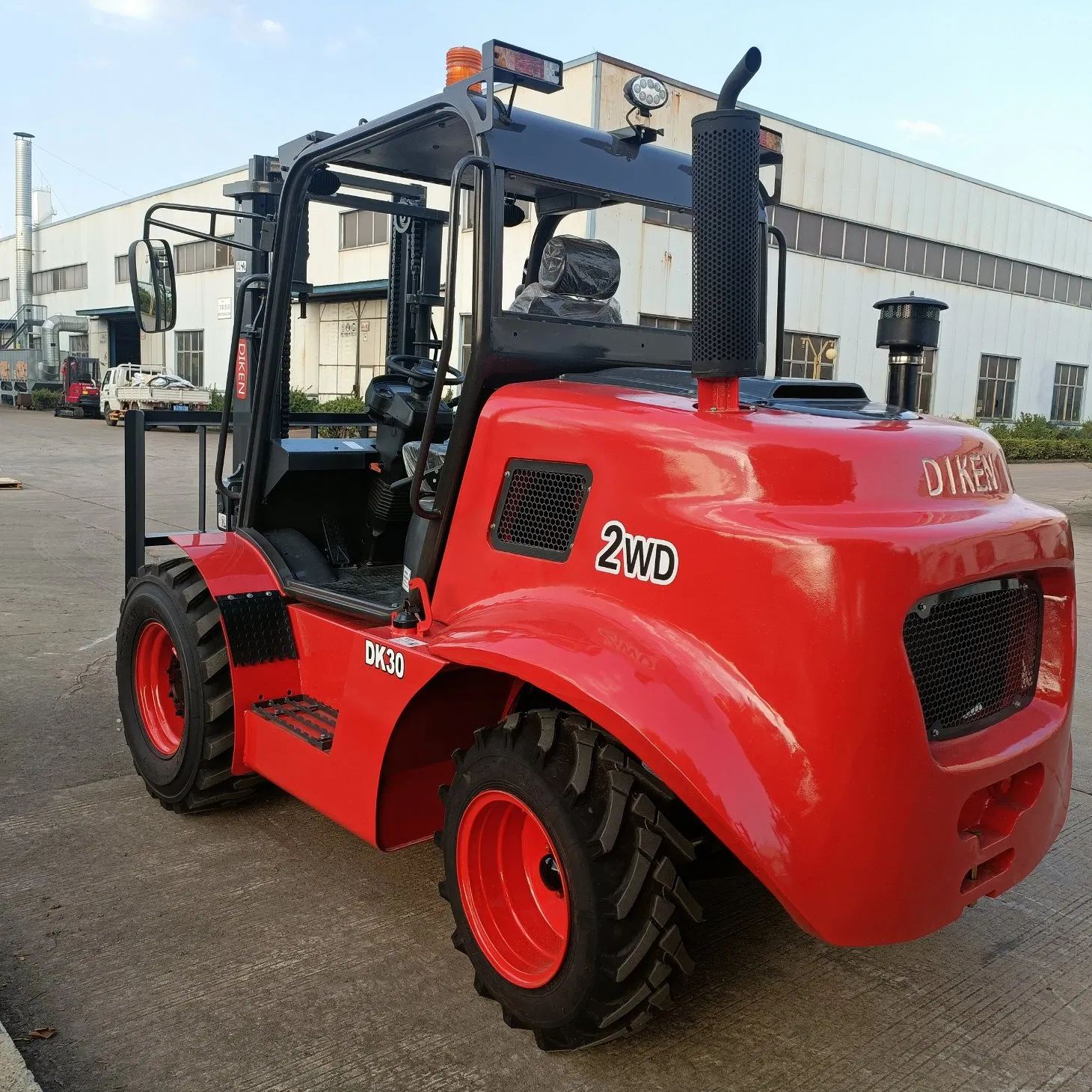 3 Ton/3000kg 4X2 /2WD All Rough Terrain off Road Forklift