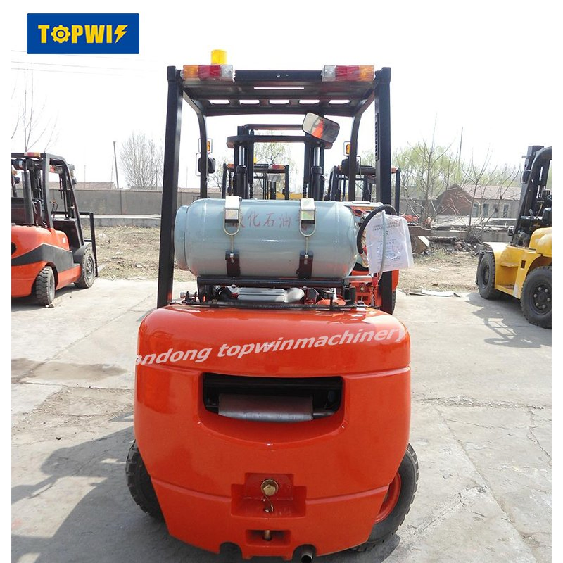 Topwin 2ton 3ton 3.5ton Diesel/Gasoline/LPG/ 3 Stage Mast 4m Lifting Height Forklift Truck for Sale