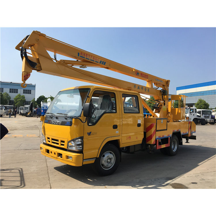 Isuzu 14m 16m 4X2 Aerial Work Platform Truck with Aerial Lifting Bucket