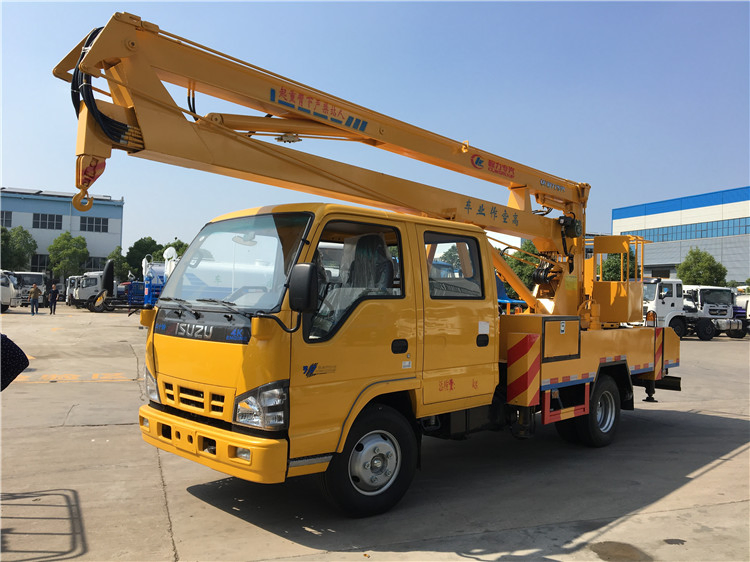 Isuzu 14m 16m 4X2 Aerial Work Platform Truck with Aerial Lifting Bucket