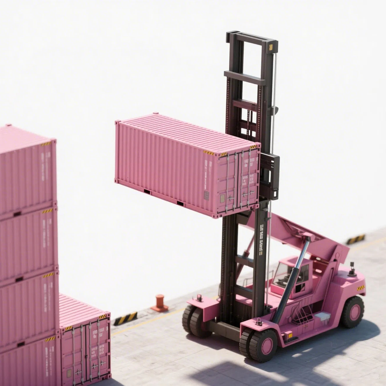 9-Ton 8 Layer Empty Container Handler H90ec-7 for Sale