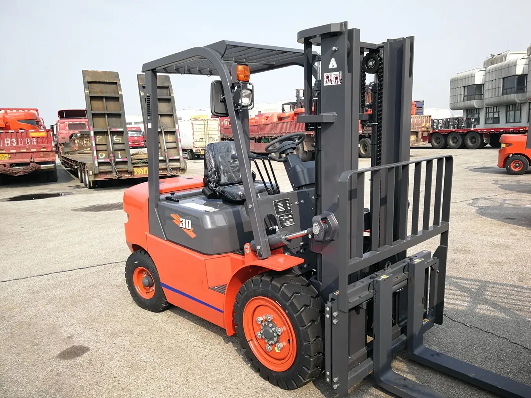 Forklift Side View