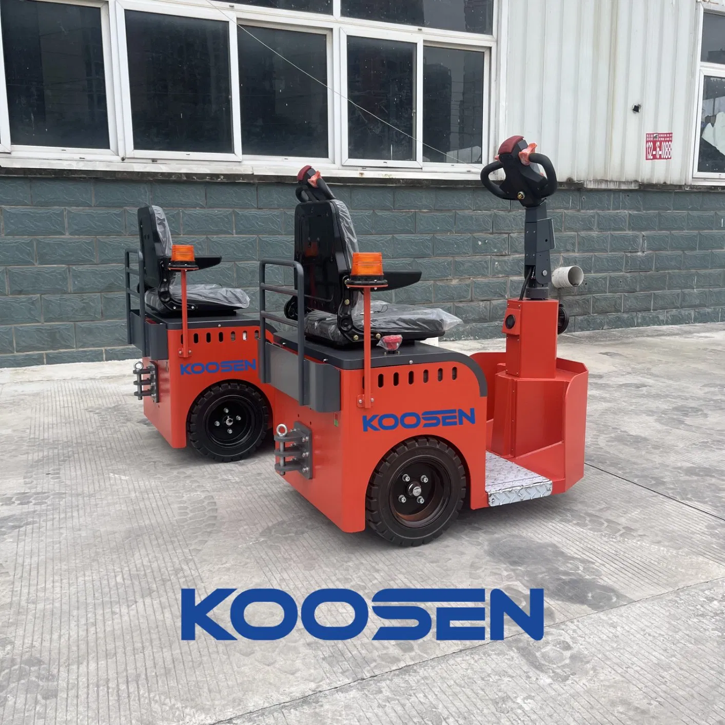 Koosen Electric Tow Tractor 2t Traction Electric Mini Tow Traction High Quality