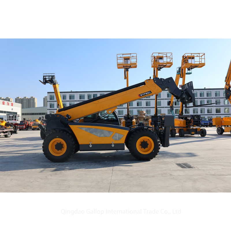 Top Brand 13m 3.5 Ton Telescopic Handler Side Loader Forklift Telehandler