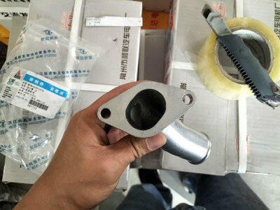 China Manufacturer Genuine IC Forklift Spare Parts Water Pipe for Heli Hangcha Cpcd35