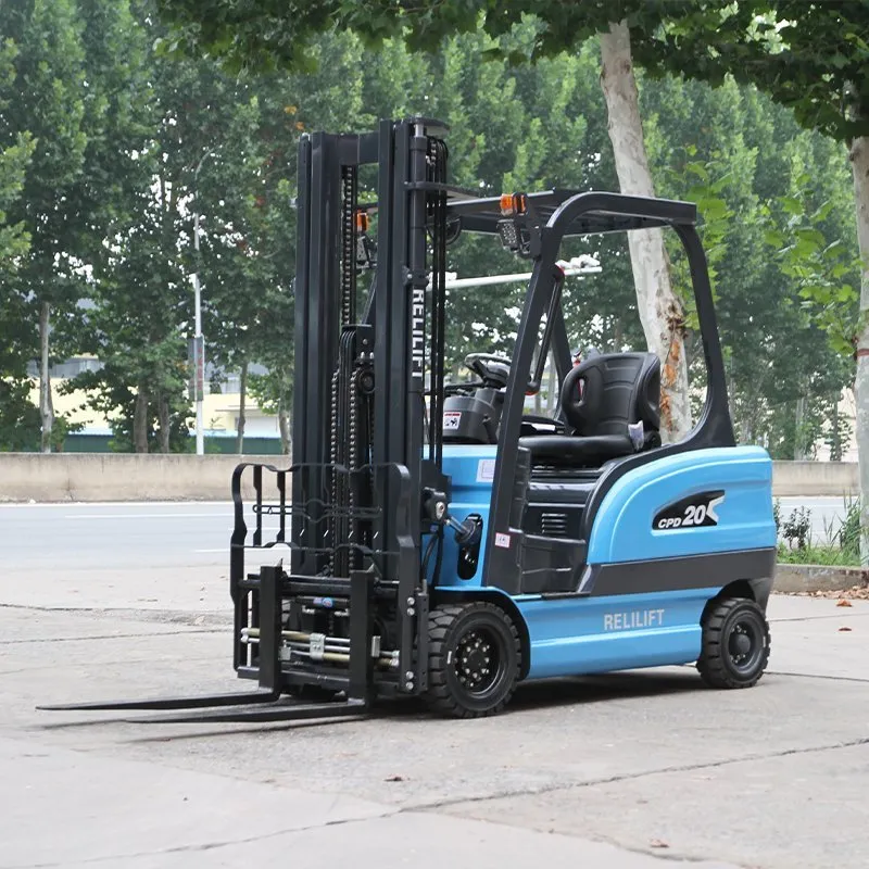 Forklift Side View