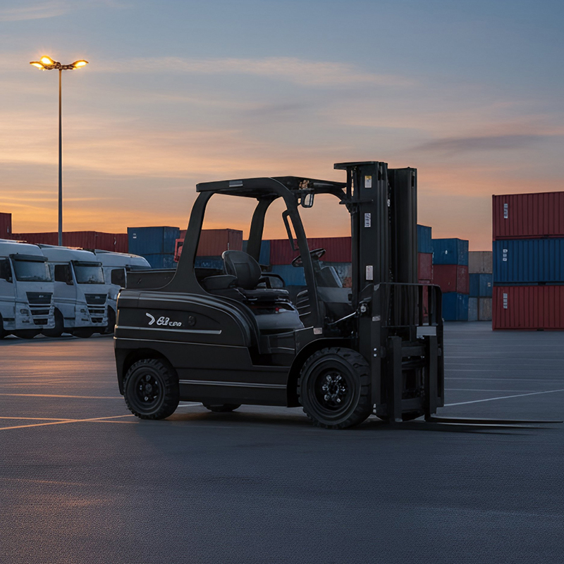 Telescopic Mini Lithium Battery Electric Forklift Is Suitable for Narrow Passages and Warehouse Pallet Handling. Forward Moving Battery Pallet Truck Forklift