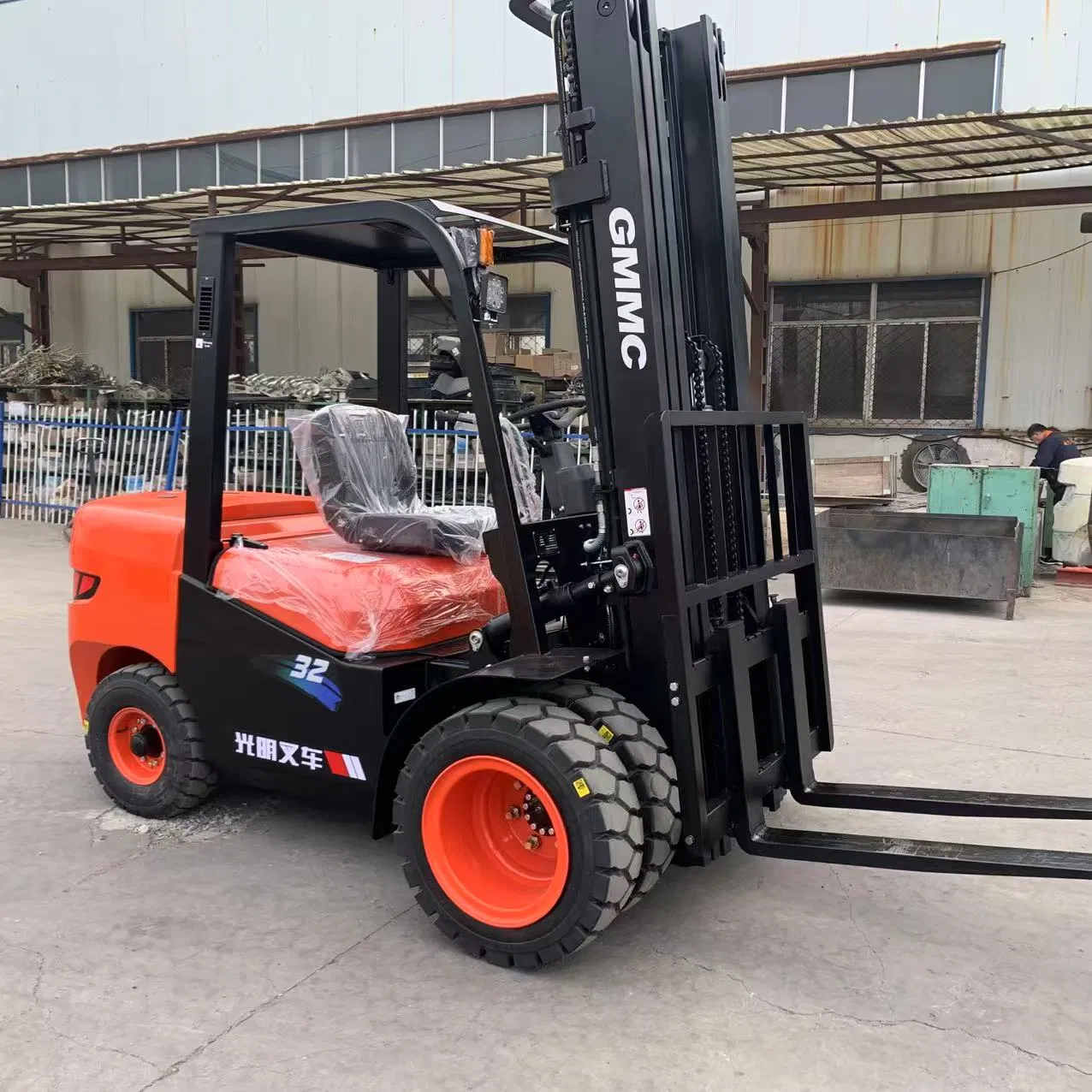 Heli Automated Forklift 3 Ton 4000kg 4500kg 5000kg Diesel Engine Forklift 3m 4.5m with Side Shift New Type Forklift